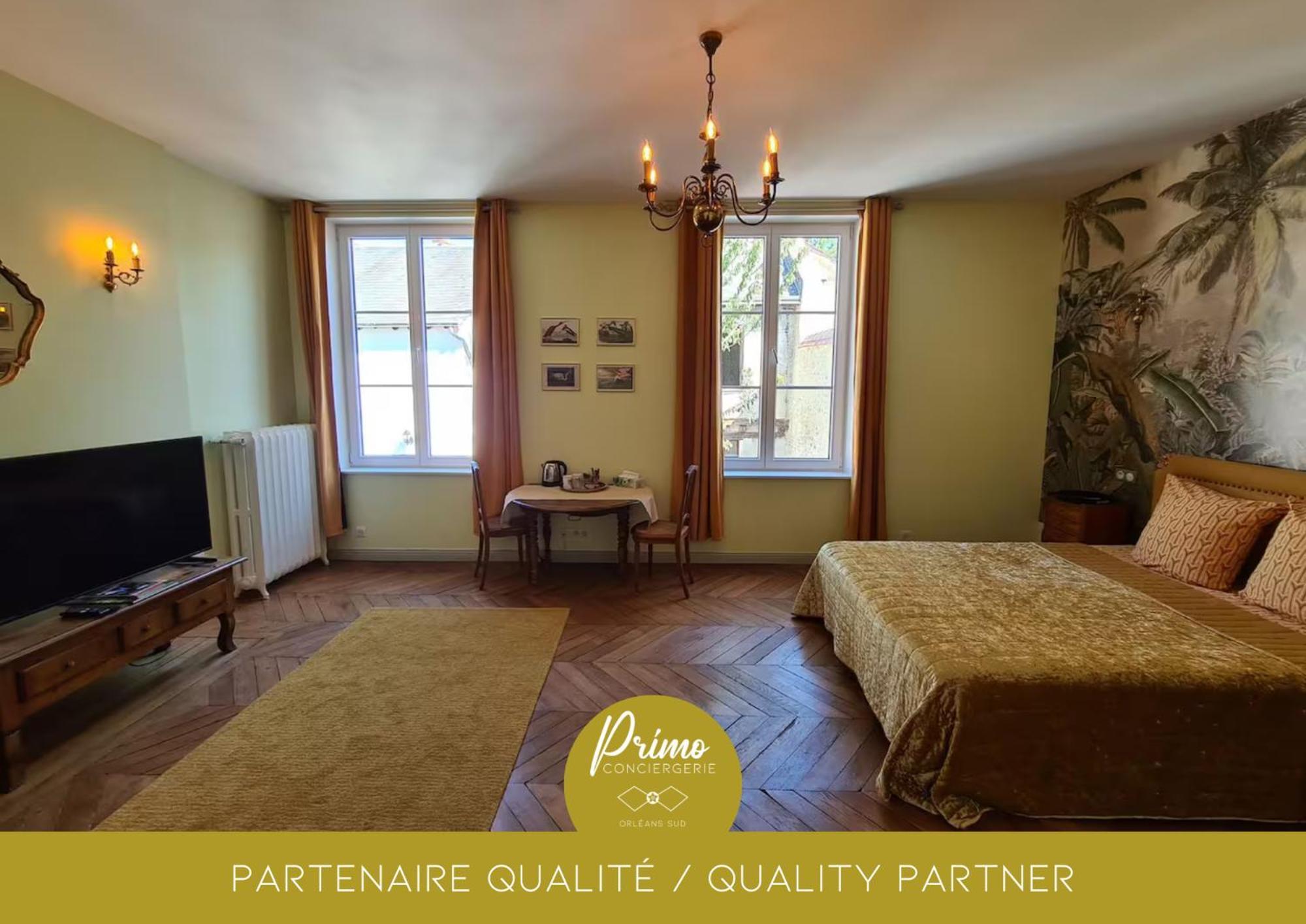 Domaine De Charme Au Coeur D'Orleans Classe 3 Etoiles - Bords De Loire - 21 Couchages Avec Parkings Prives Экстерьер фото